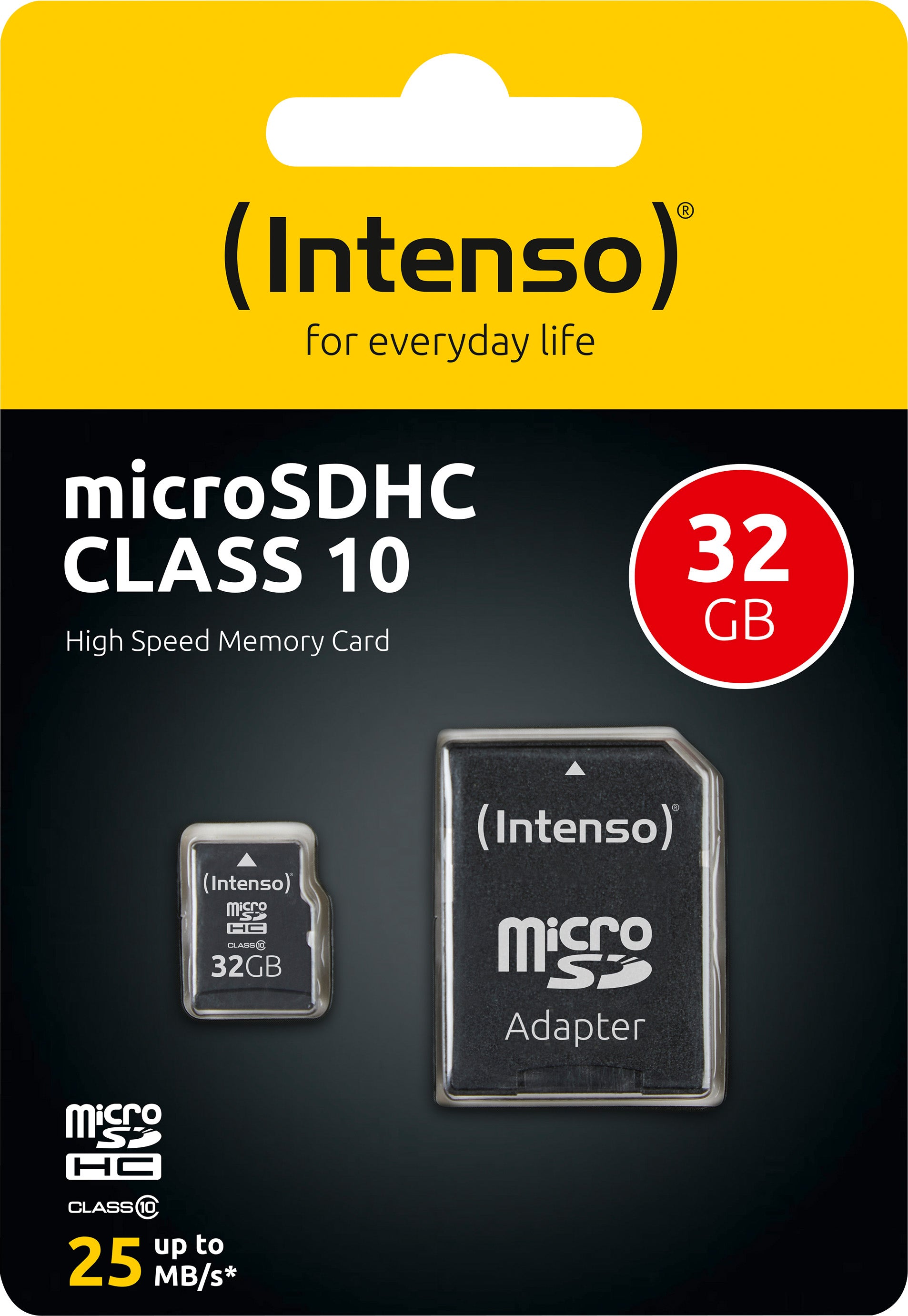INTENSO microSDHC Card 32GB, Class 10