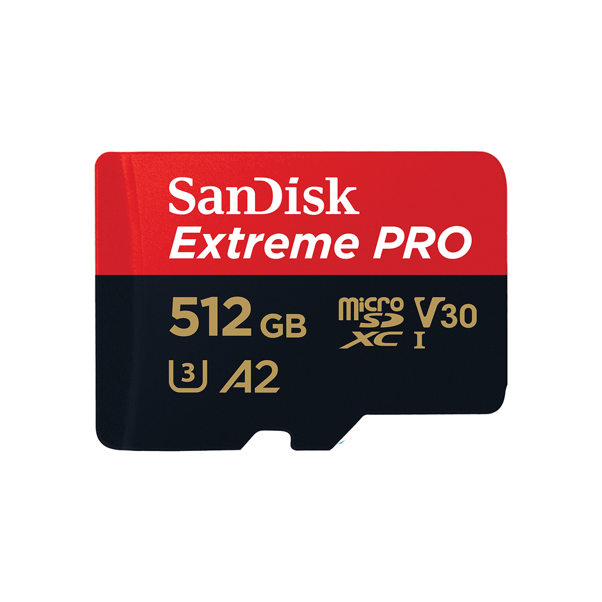 SANDISK microSDXC Card 512GB, Extreme Pro, C10, U3, A2