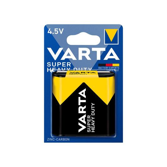VARTA Batterie Zink-Kohle 3R12, 4.5V Superlife, Retail Blister (1-Pack)
