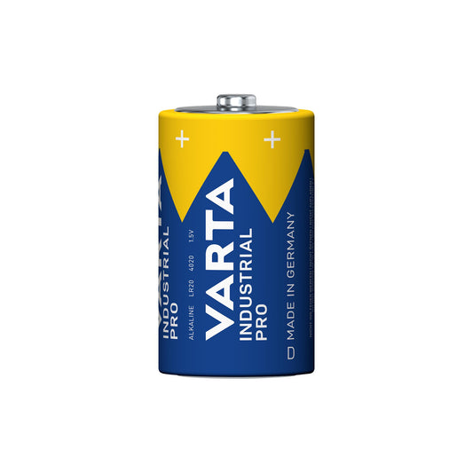 VARTA Batterie Alkaline Mono D LR20, 1.5V Industrial Pro, Bulk (1-Pack)