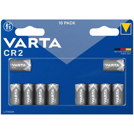 VARTA Batterie Lithium CR2 - 3V Photo Retail Blister (10-Pack)