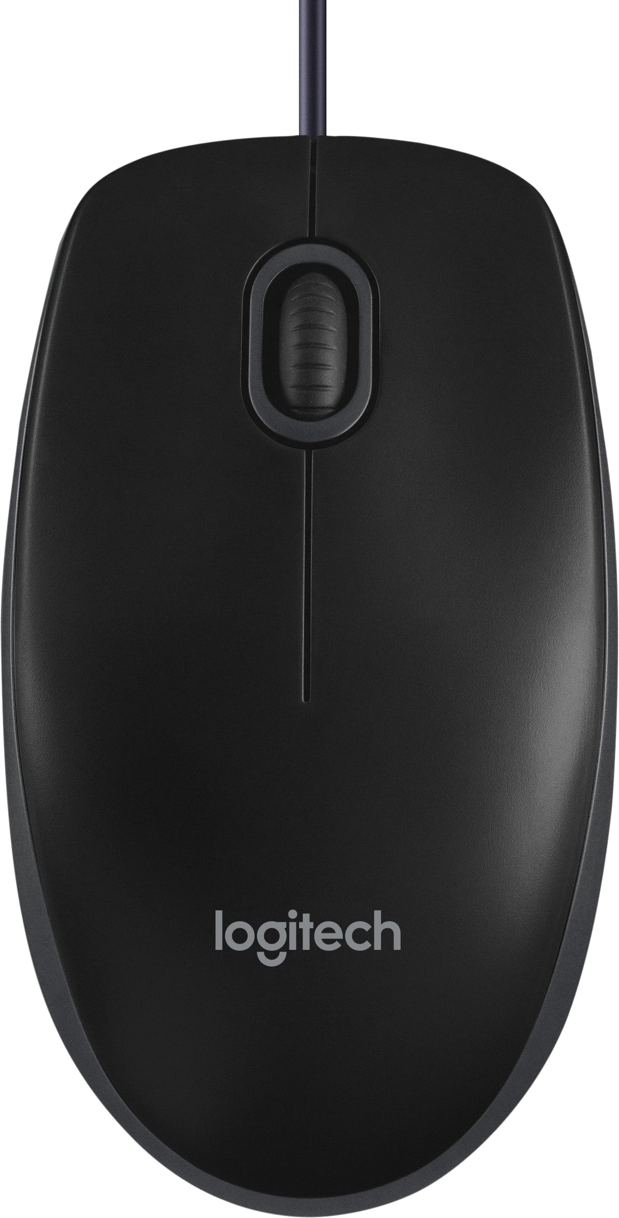LOGITECH Maus B100, USB, schwarz