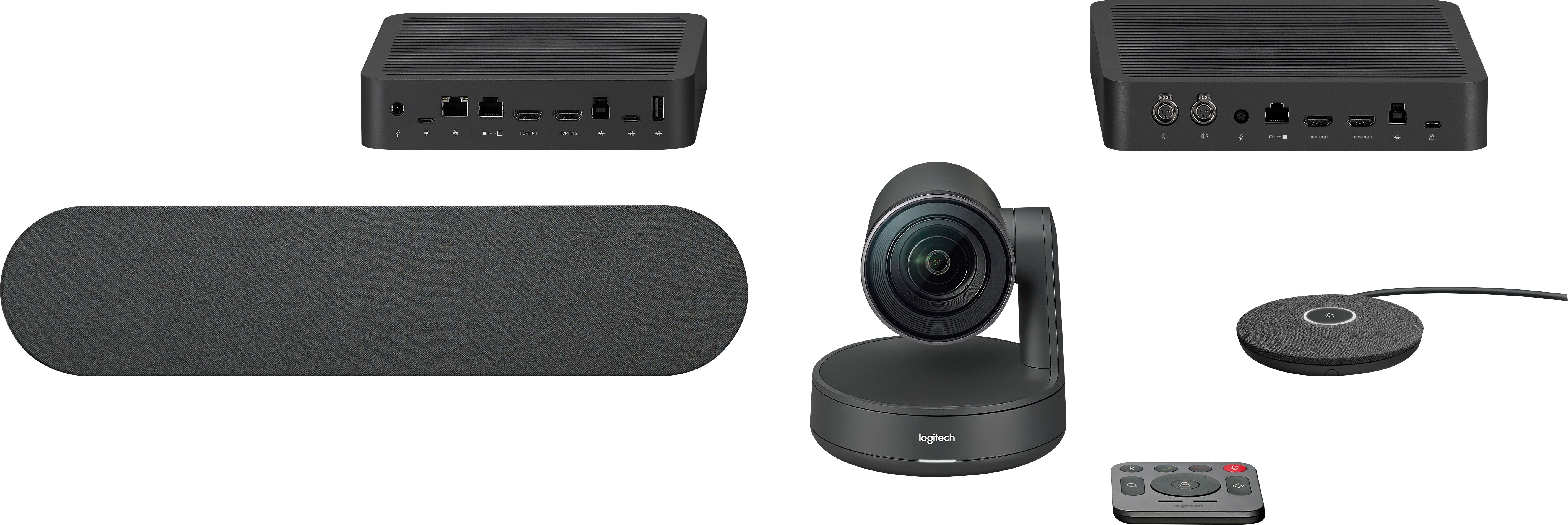 LOGITECH ConferenceCam RALLY Kit, 4K Ultra HD, grafit