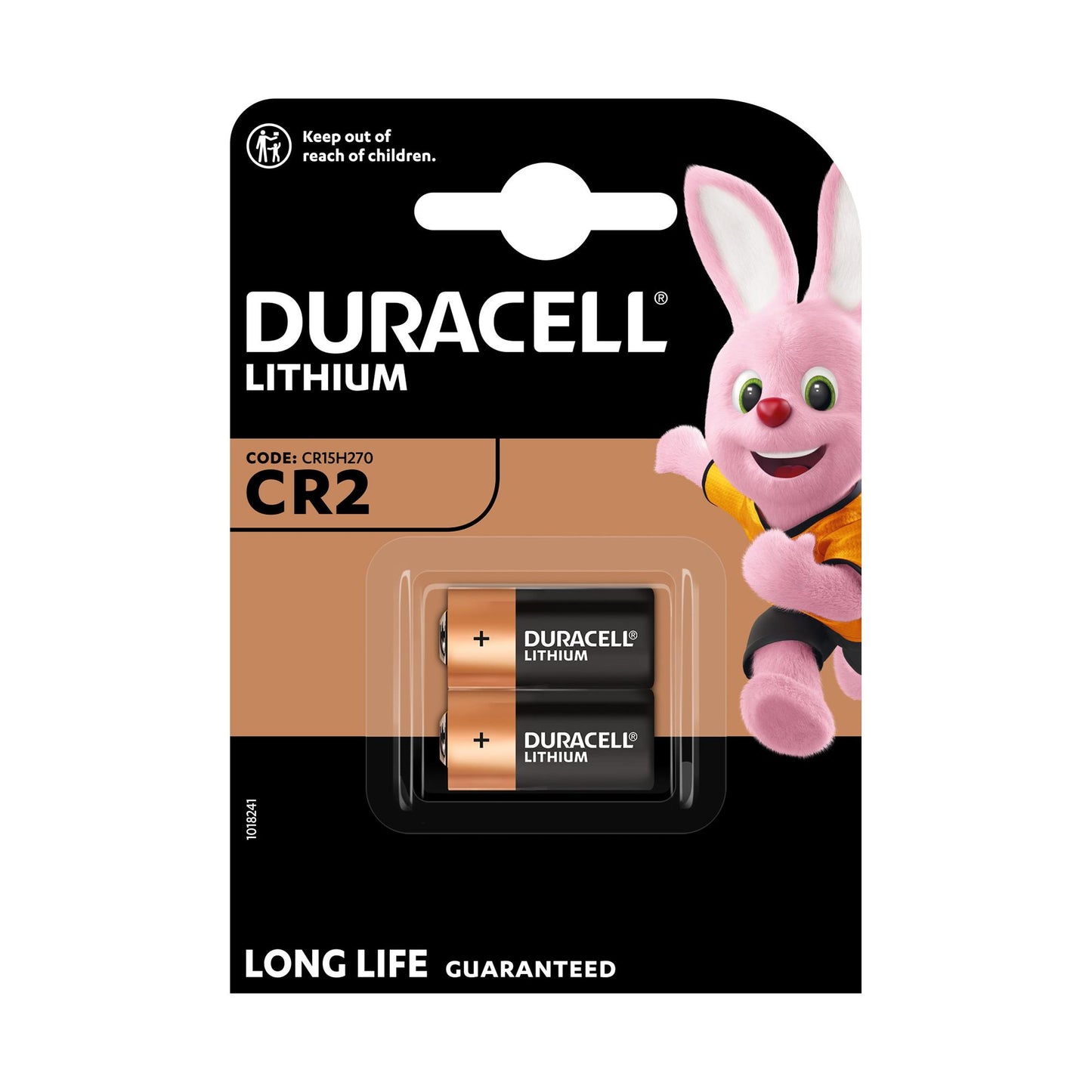 DURACELL Batterie Lithium CR2, 3V Photo, Ultra, Retail Blister (2-Pack)