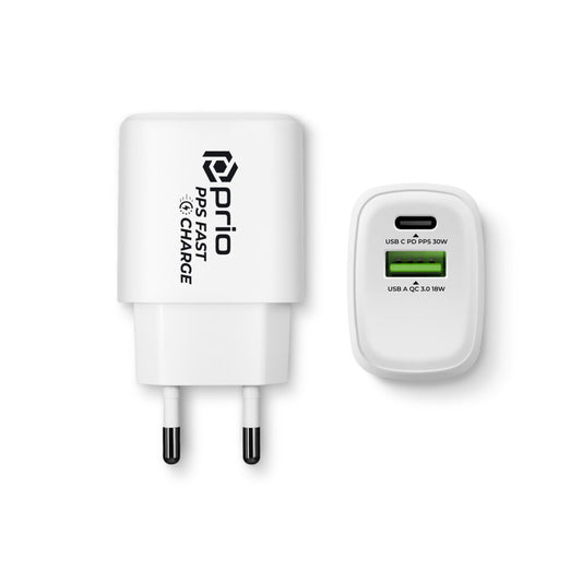 prio Fast Charge Wall Charger 30W