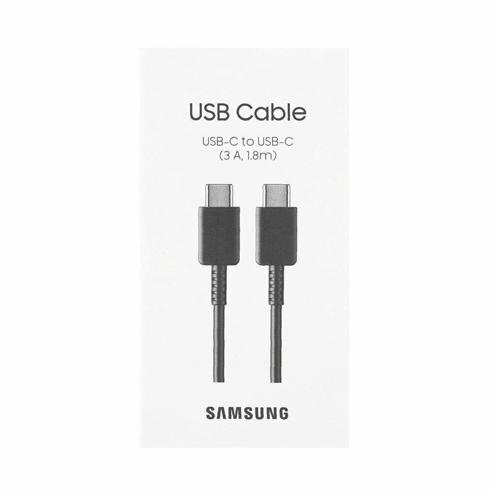 Samsung USB-C auf USB-C-Kabel (3A) schwarz