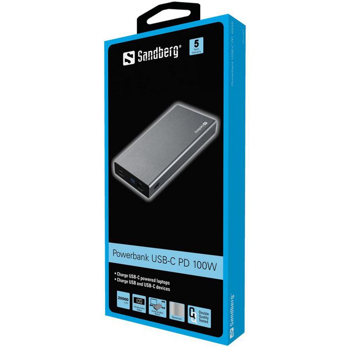 Sandberg Powerbank USB-C PD 100W 20000