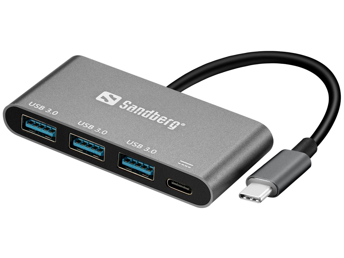 Sandberg USB-C zu 3 x USB 3.0 Converter