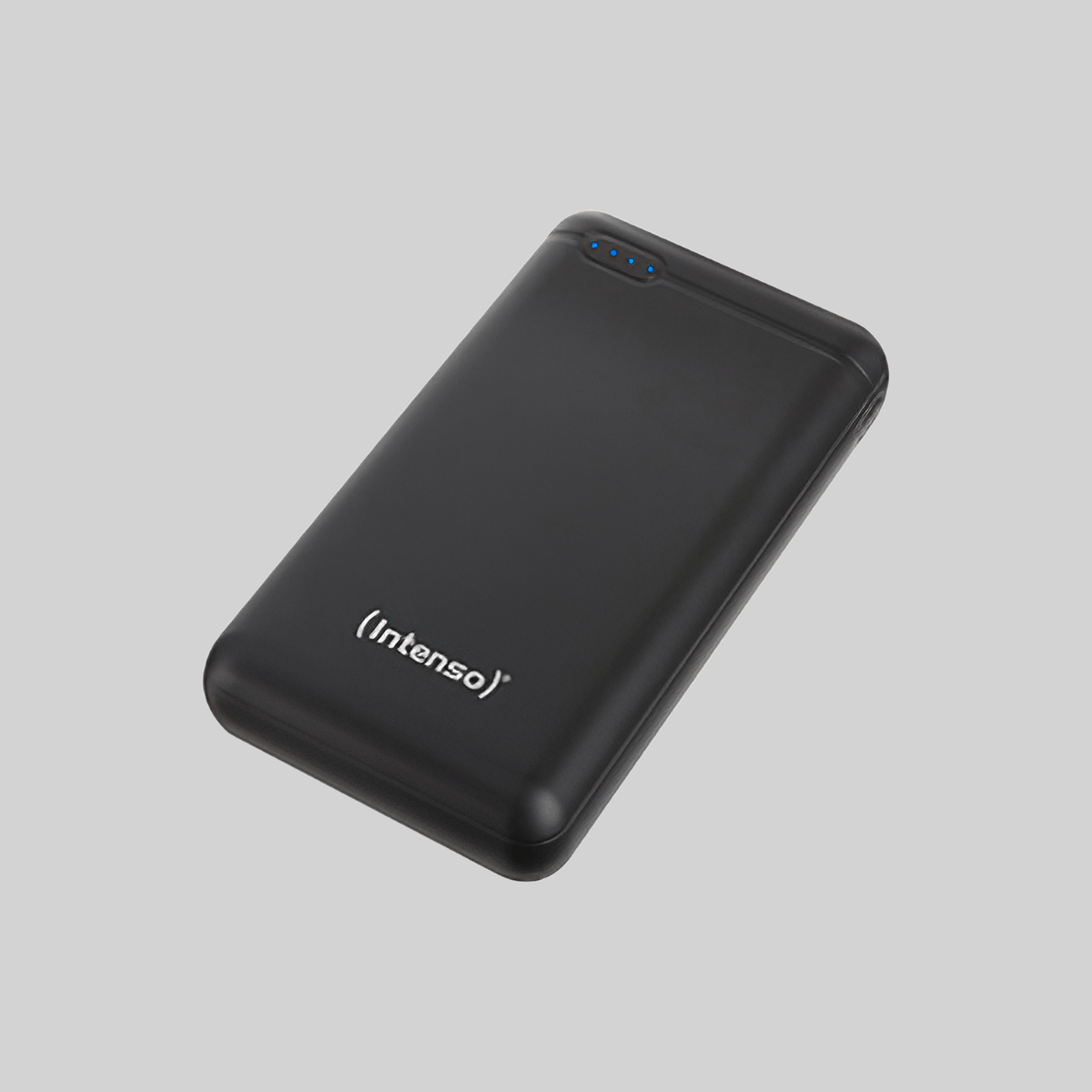 Intenso Powerbank XS20000 ohne Verpackung Hintergrund Grau