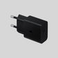 Samsung Power Travel Adapter EP-T1510 ohne Kabel Ansicht seitlich ohne Verpackung Hintergrund Grau