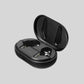 Sandberg Bluetooth Earbuds Touch Pro Case ohne Kopfhörer aufgeklappt Hintergrund Grau